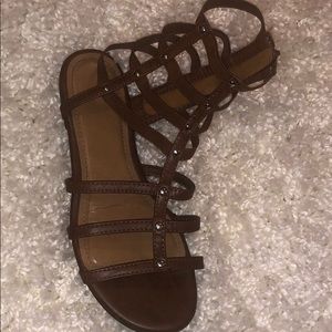 brown sandal